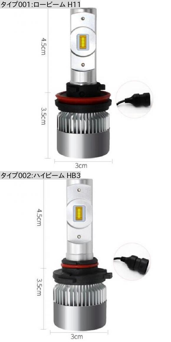 ヘッドライト バルブ LED 適用: ジープ/JEEP コマンダー XK XH 2006 