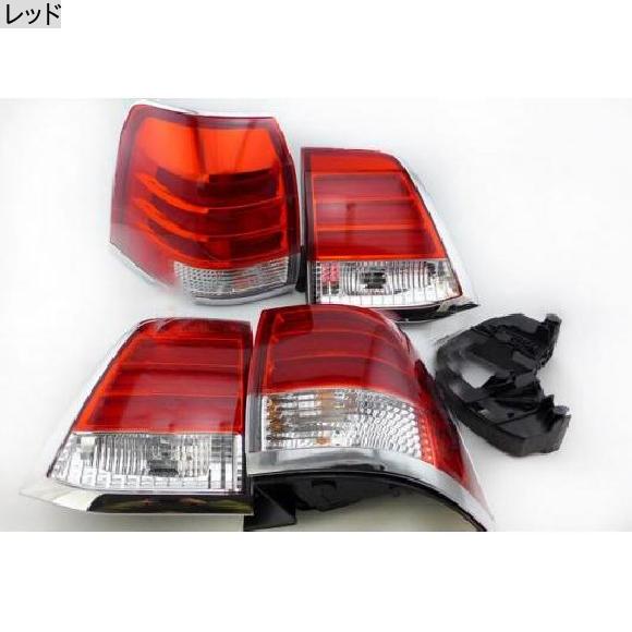 4700 5700 LED リア ランプ テールライト 適用: プラド クルーザー LC200 FJ200 2008 2009 2010 レッド トヨタ プラド LC200 2008-2014 AL-OO-0546 AL_2