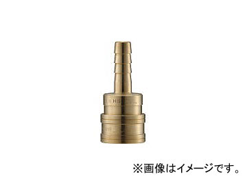 長堀工業/NAGAHORI クイックカップリング TL型 真鍮製 ホース取付用 CTL12SH2(3645533) JAN：4560291323333