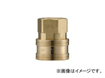 長堀工業/NAGAHORI クイックカップリング TL型 真鍮製 オネジ取付用 CTL12SF2(3645517) JAN：4560291323357