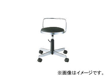 ノーリツイス/NORITSUISU 導電作業チェア 導電ビニールレザー 黒 TDE26 BK(4629051)
