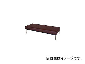 ミズノ/MIZUNO ロビーチェア 背無し ブラウン MC425 BR(4656245)
