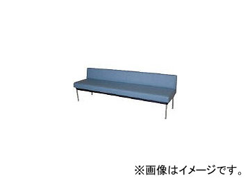 ミズノ/MIZUNO ロビーチェア 背付き 青 MC7A B(4656377)
