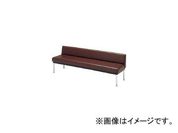 ミズノ/MIZUNO ロビーチェア 背付き ブラウン MC7A BR(4656385)
