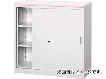 トラスコ中山/TRUSCO CVAカウンター W900書庫型ハイカウンター グレー CVA9HSG(4540671)