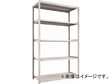 トラスコ中山/TRUSCO M2型軽中量棚 1460X600XH2400 5段 単体 NG M28565 NG(4500814)