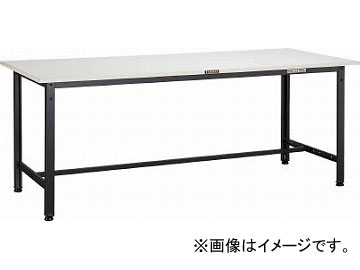 トラスコ中山/TRUSCO AE型作業台 1800X900XH740 DG色 AE1809DG(4543114)
