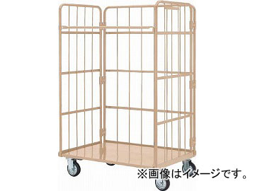 トラスコ中山/TRUSCO ハイテナー 1100X800X1450 直進仕様 IV色 THT13AIV(4540239)