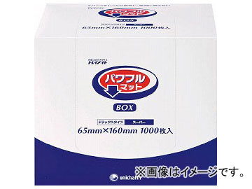 ユニ・チャーム パワフルマット RパワフルマットBOX 65×160 40169(7604076) 入数：1箱(1000枚)