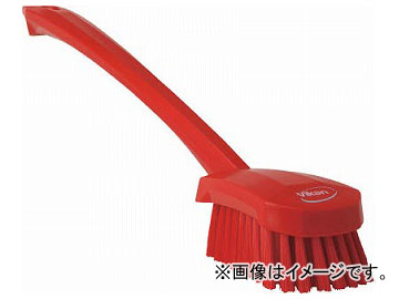 Yahoo! Yahoo!ショッピング(ヤフー ショッピング)Vikan ロングハンドルブラシ 4186 レッド 41864（4968026）