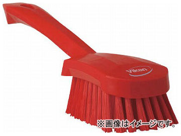 Yahoo! Yahoo!ショッピング(ヤフー ショッピング)Vikan ショートハンドルブラシ 4192 レッド 41924（4968158）