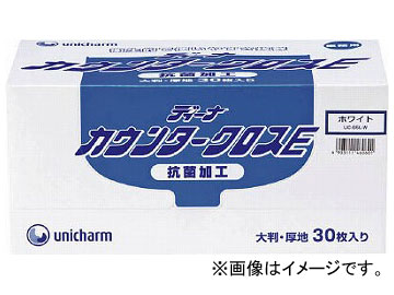 ユニ・チャーム ディーナ GディーナカウンタークロスE 大判厚地 グリーン 46043(7604360) 入数：1箱(30枚)