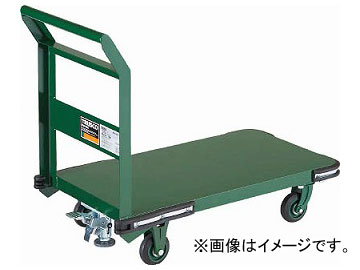 トラスコ中山 鋼鉄製運搬車 800X450 φ100鋳物車輪 LS付 OH 3SS(7680805) :461615420:オートパーツエージェンシー2号店