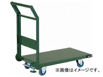 トラスコ中山 鋼鉄製運搬車 1200×600 φ150エアキャスター LS付 SH 2LNACSS(7726392) :461657560:オートパーツエージェンシー2号店