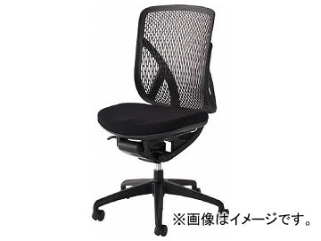 イナバ イエラ ハイバック 肘なし ランバーサポート無し ブラックメッシュ SV0001(7545606)