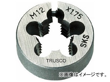 トラスコ中山 丸ダイス 63径 M27×3.0（SKS） T63D-27X3.0(7682131)