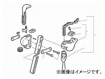 リジッド トラニオン ジョー F/S-4A 入数：1セット(2個) 32165(7882203)