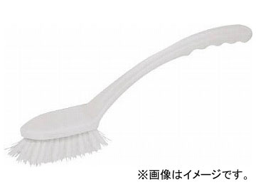 トラスコ中山 ディッシュブラシ HACCP対応 ホワイト TSB-W-W(8191550)
