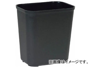 ラバーメイド 耐火性バスケット ブラック 254307(8194569)