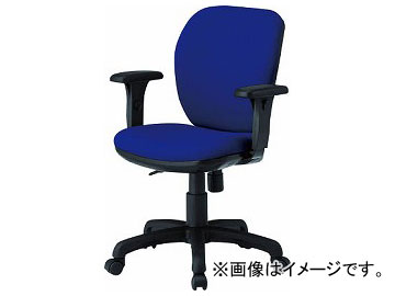 TOKIO オフィスチェア T字肘付 ネイビー FST-77AT-NV(8184964