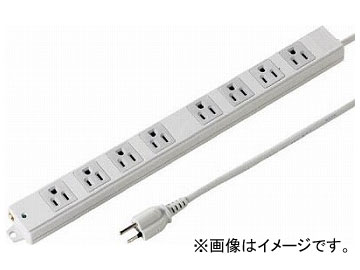 SANWA 工事物件タップ ノーマルコンセント TAP-K8N-3(8184025)