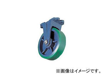 京町産業車輌/KYOMACHI ダクタイル金具付ウレタン車輪 FHU150X75