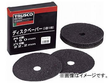 �g���X�R���R/TRUSCO �f�B�X�N�y�[�p�[6�^ ��150×22.2 ��16 10���� TG616(2567237) JAN�F4989999181739