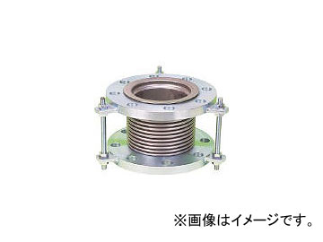 南国フレキ工業/NFK 排気ライン用伸縮管継手 5KフランジSS400 300A×200L NK7300300200(4204786) JAN：4582119971441