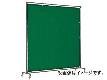 トラスコ中山/TRUSCO 溶接遮光フェンス 2020型単体 深緑 YFADG(2552957) JAN：4989999170504