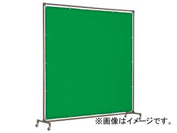 トラスコ中山/TRUSCO 溶接遮光フェンス 2020型単体 緑 YFAGN(2552949) JAN：4989999170337