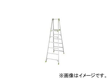 長谷川工業/HASEGAWA アルミ合金製上枠付専用脚立 KS18(2439255)
