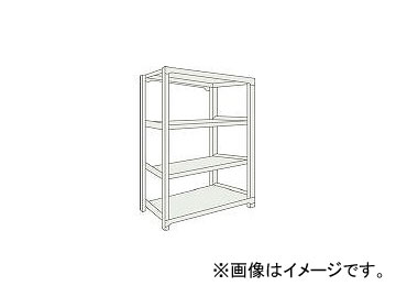 トラスコ中山/TRUSCO M1.5型軽中量棚 1160×595×H1200 4段 単体 NG M1.54464 NG(5068827) JAN：4989999725674