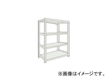 トラスコ中山/TRUSCO M2型軽中量棚 1160×300×H1200 4段 単体 NG M24434 NG(5059941) JAN：4989999727845