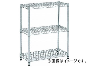 トラスコ中山/TRUSCO ステンレス製メッシュラック H745×W1824×D457 3段 TSM2643(3527018) JAN：4989999825428