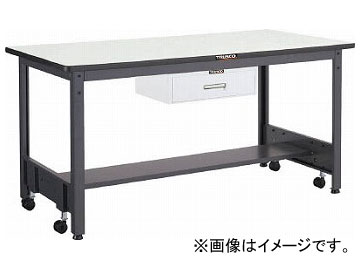 トラスコ中山/TRUSCO CFWP型作業台 1800×750×H740 1段引出付 CFWP1875F1(2779480)