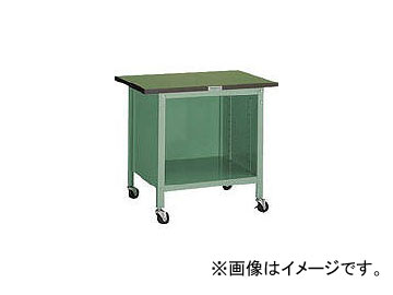 トラスコ中山/TRUSCO OWC型小型作業台 オープン型 900×600 キャスター付 OWC9060A(2424185) JAN：4989999651041