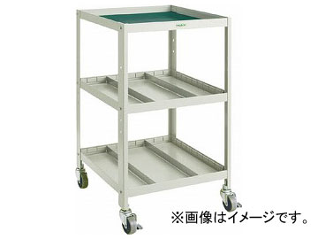 トラスコ中山/TRUSCO BUWF型ワゴン 500×530×H900 3段 BUWF0(5016762) JAN：4989999621587