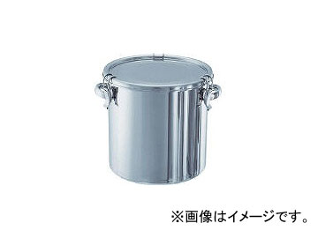 日東金属工業/NITTO-KINZOKU ステンレスタンク テーパー付キャッチクリップ式密閉タンク(フタ付)10L TPCTH24(5095913) JAN：4560132182204