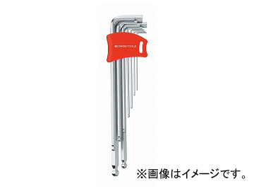 PB SWISS TOOLS ボール付ロング六角棒レンチセット 品番：212LDH-10 JAN：7610733017041