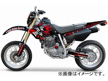 2輪 MDF ブラッディシュラウド 品番：P050-0471 レッド ホンダ XR250 MOTARD 2006年〜 JAN：4580394146677