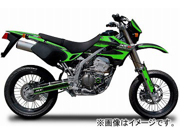 2輪 MDF アタッカーシュラウド 品番：P049-8822 グリーン カワサキ ディートラッカー 2004年〜2007年 JAN：4580394144758