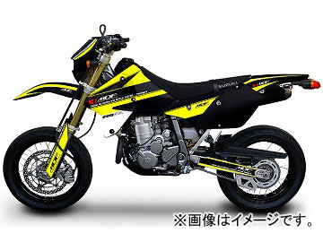 2輪 MDF アタッカーシュラウド 品番：P050-8577 イエロー スズキ DR-Z400SM JAN：4580394149791