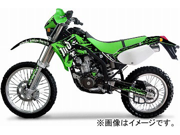 2輪 MDF ブラッディシュラウド 品番：P049-8862 グリーン カワサキ KLX250 2005年〜2007年 JAN：4580394145151