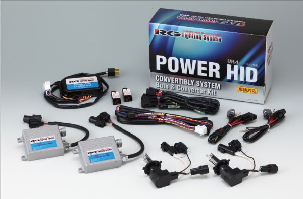 レーシングギア(RG) 力強さHID一揃いの道具 VR4 6300K H7 12V用 RGH-CB964 ライト、レンズ-HID-自動車
