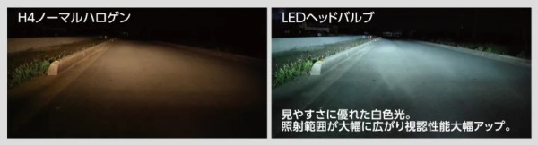 レーシングギア(RG) パワーLEDヘッドバルブ コンパクトスターフォーヘッド 6000K HIR2 12V 24W 入数：1セット(2個入) RGH-P793_2