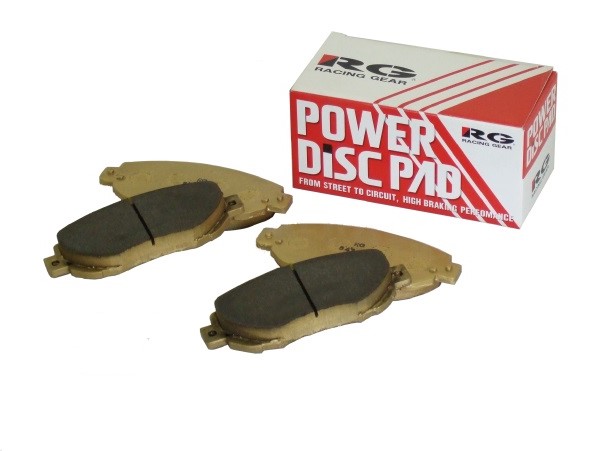 レーシングギア(RG) パワーブレーキパッド TYPE 100R 向こう正面 ホンダ シビック手あいR EK9 1600竓 1997年08月〜2000年09月 608-100R 車、バイク、自転車-ブレーキ-自動車