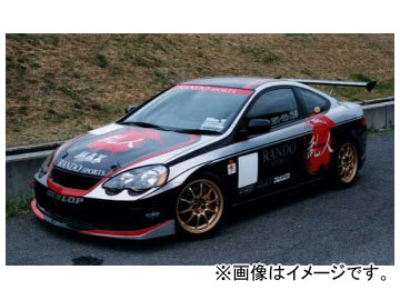 乱人 RANDO SPORTS カーボンボンネット ホンダ インテグラ DC5 前期 2001年07月〜2004年08月 : 424758420 : オートパーツエージェンシー2号店