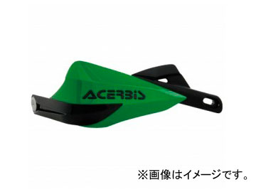 2輪 ラフ＆ロード ACERBIS ラリーIIIハンドガード グリーン AC 16077GR : 444831290 : オートパーツエージェンシー2号店