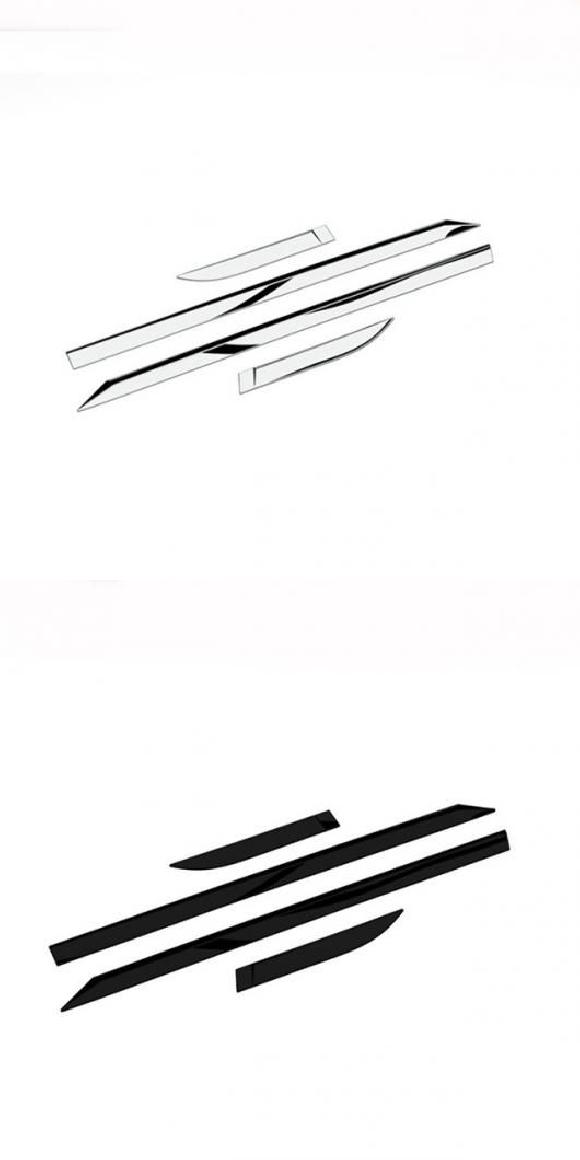 �K�p: �g���^ CHR C-HR 2024 2025 ABS �u���b�N/�N���[�� �h�A �T�C�h �X�g���C�v ABS �N���[���EABS �s�A�m �u���b�N SR-AA-4872