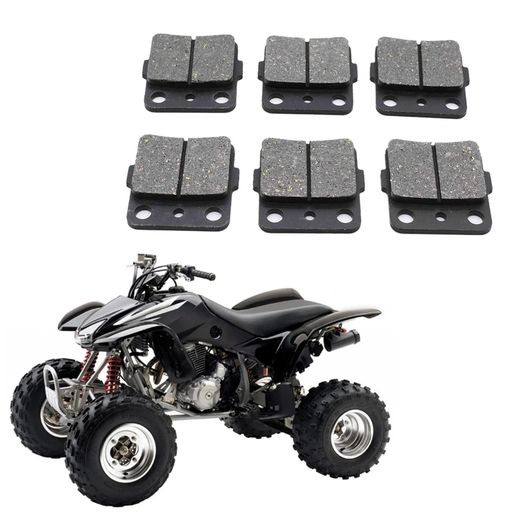 フロント リア ブレーキ パッド 適用: ホンダ TRX400EX TRX 400 X Sportrax 2001-2008 オール テレイン 車両 ブレーキ パッド ブラック SR-AA-8555_5